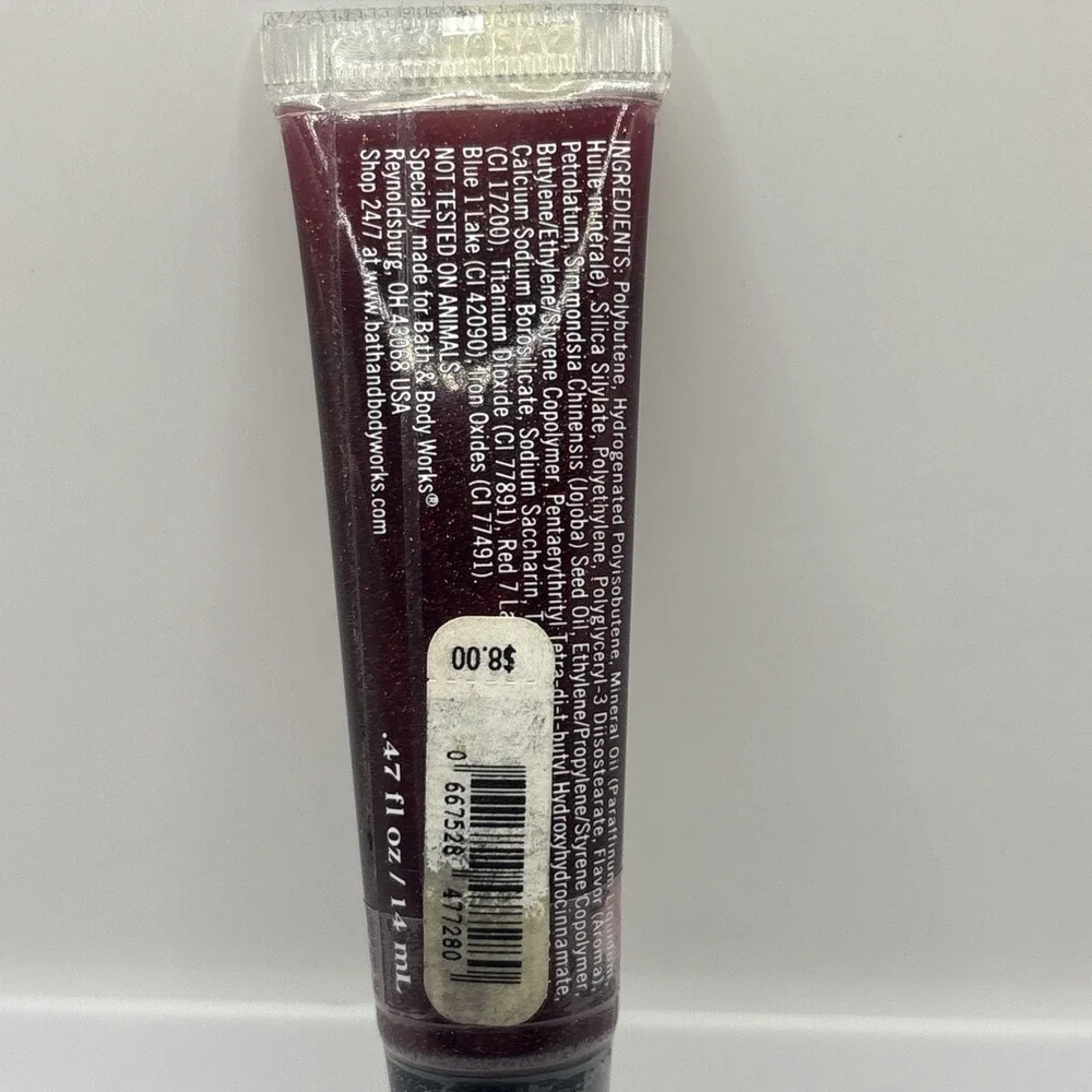 Bath & Body Works Liplicious Vampire Vixen Black Cherry Lip Gloss .47 Oz RARE